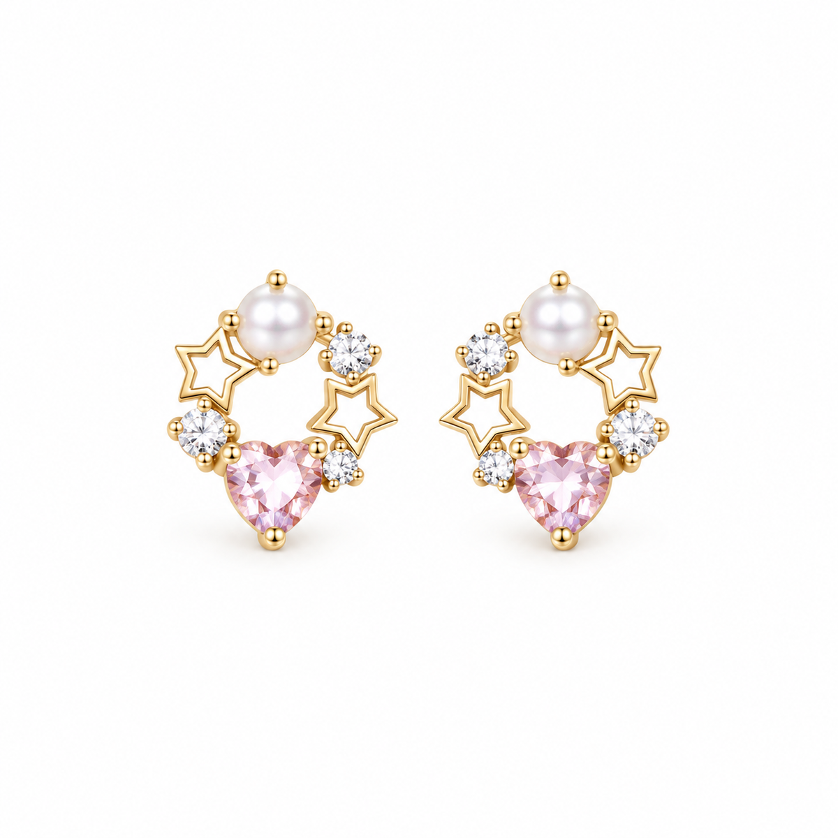 Boucles d’oreilles Stella Love Enfants – vue 11