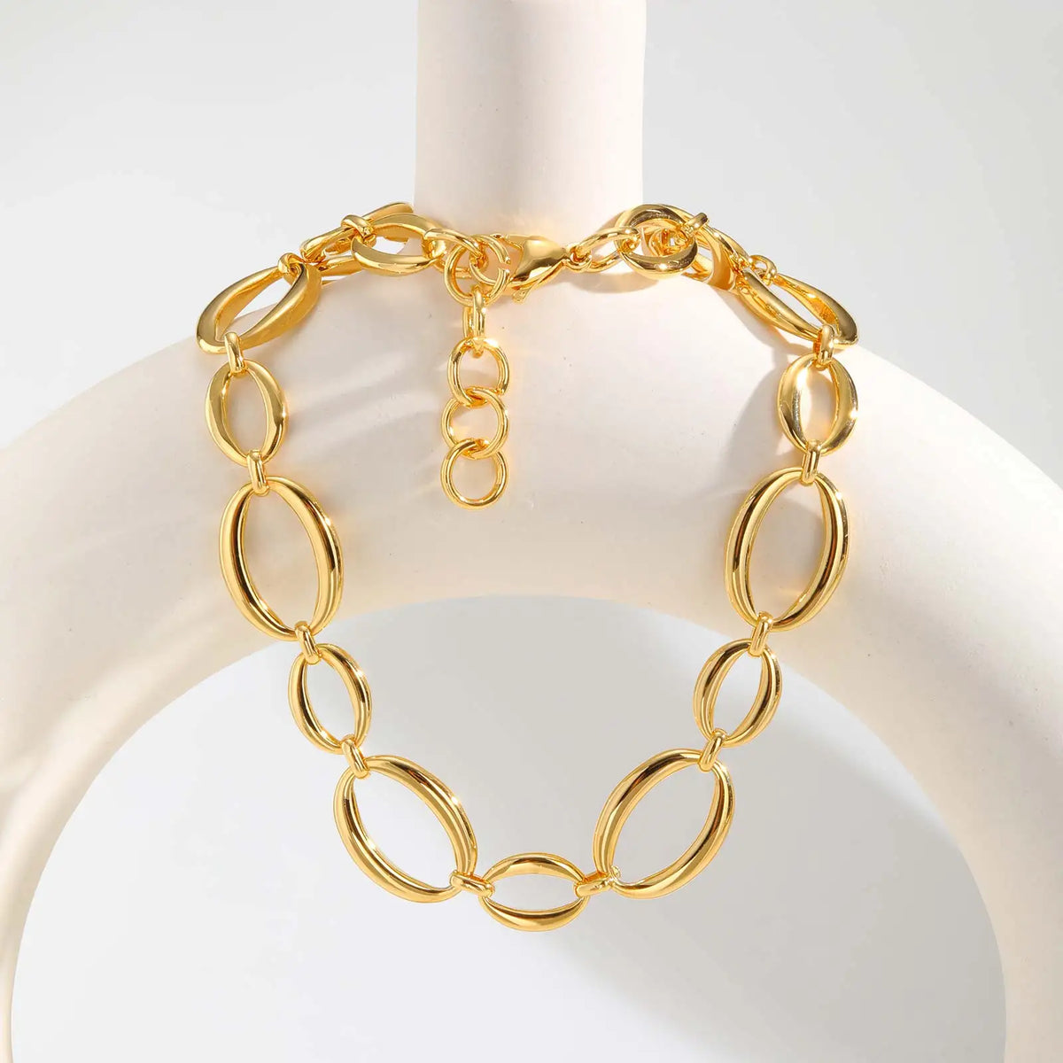 Collier ras-du-cou maillons épais – Harmonia Ibiza