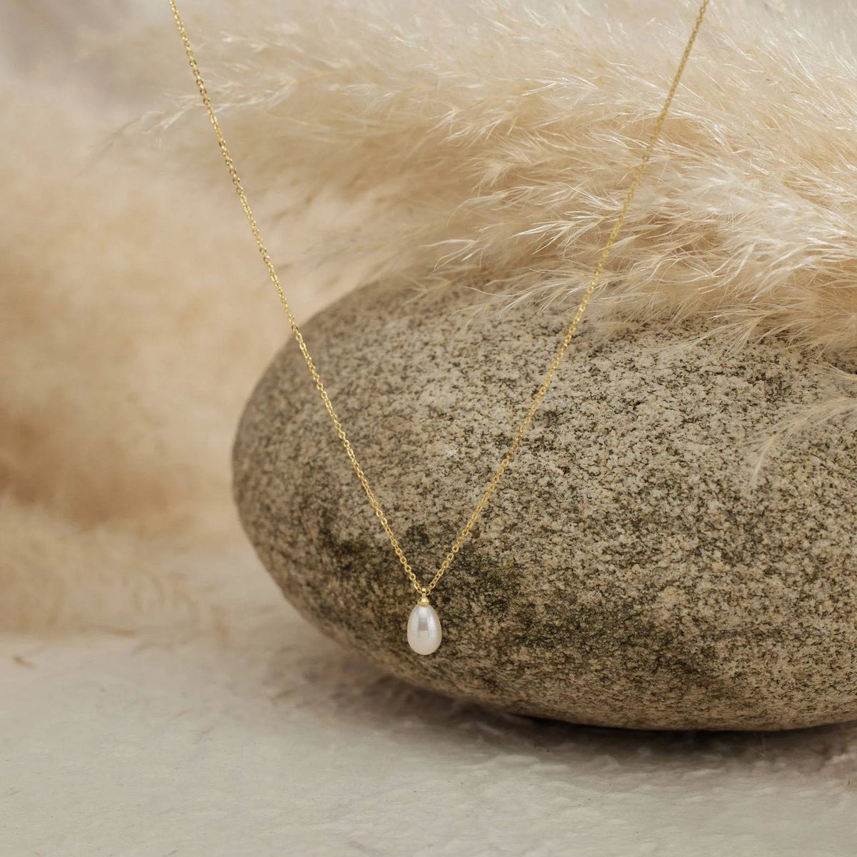 Collier pendentif goutte d'eau - Harmonia Ibiza
