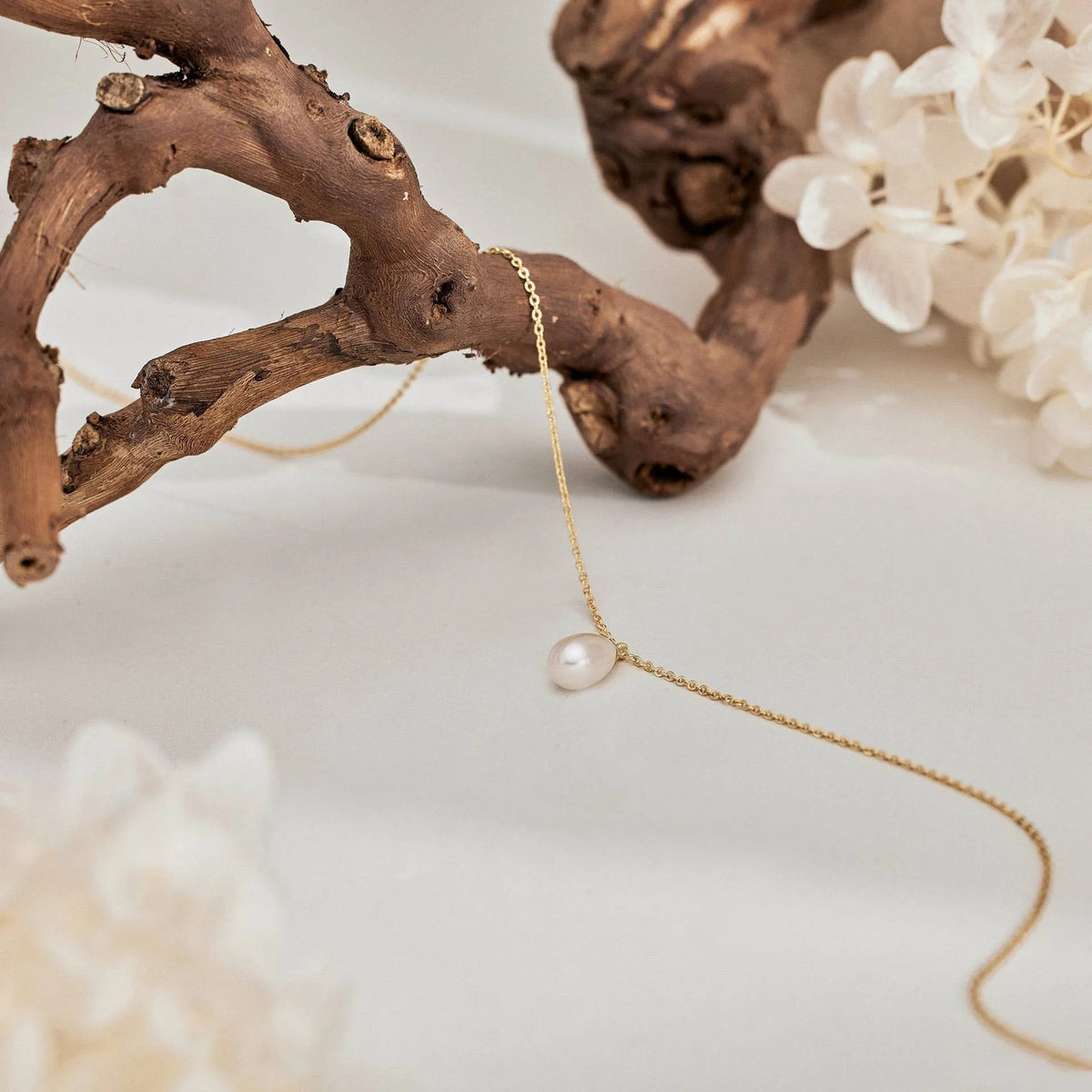 Collier pendentif goutte d'eau - Harmonia Ibiza