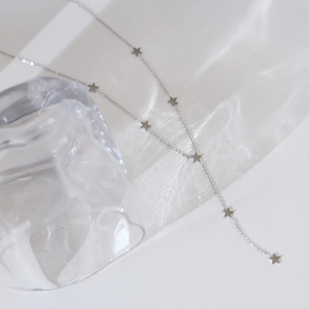 Collier Y étoile et pampille – vue 3