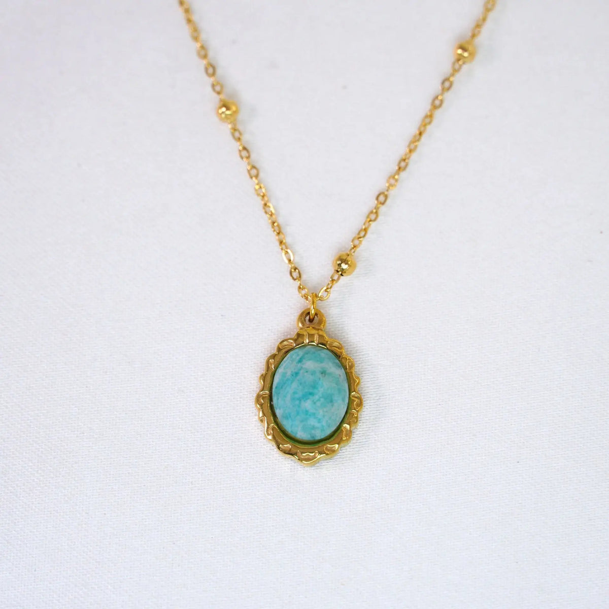 Breloque pendentif rond acier inoxydable – modèle 16