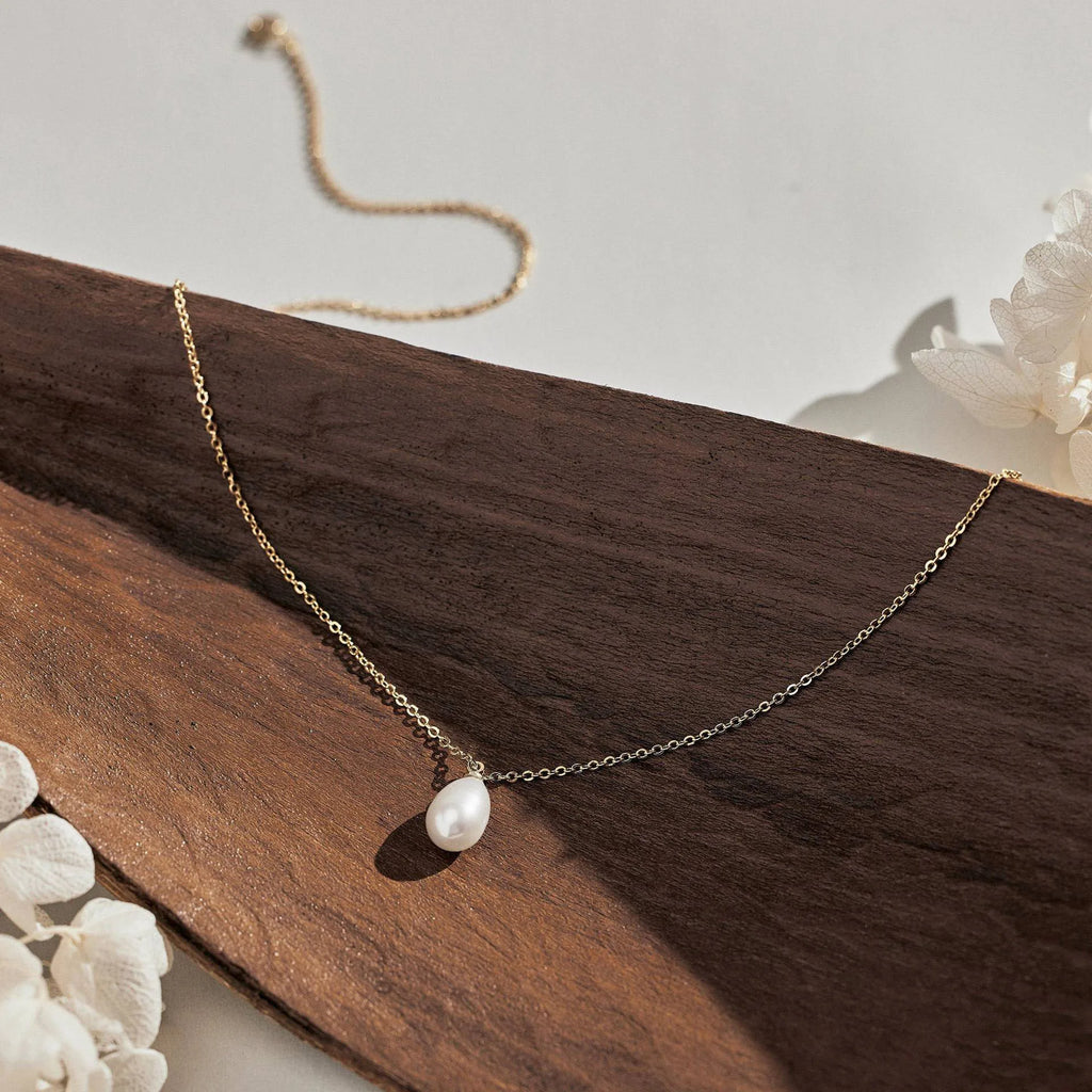 Collier pendentif goutte d'eau - Harmonia Ibiza