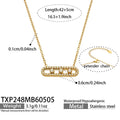Parure collier, bracelet et bague zircon – modèle 1
