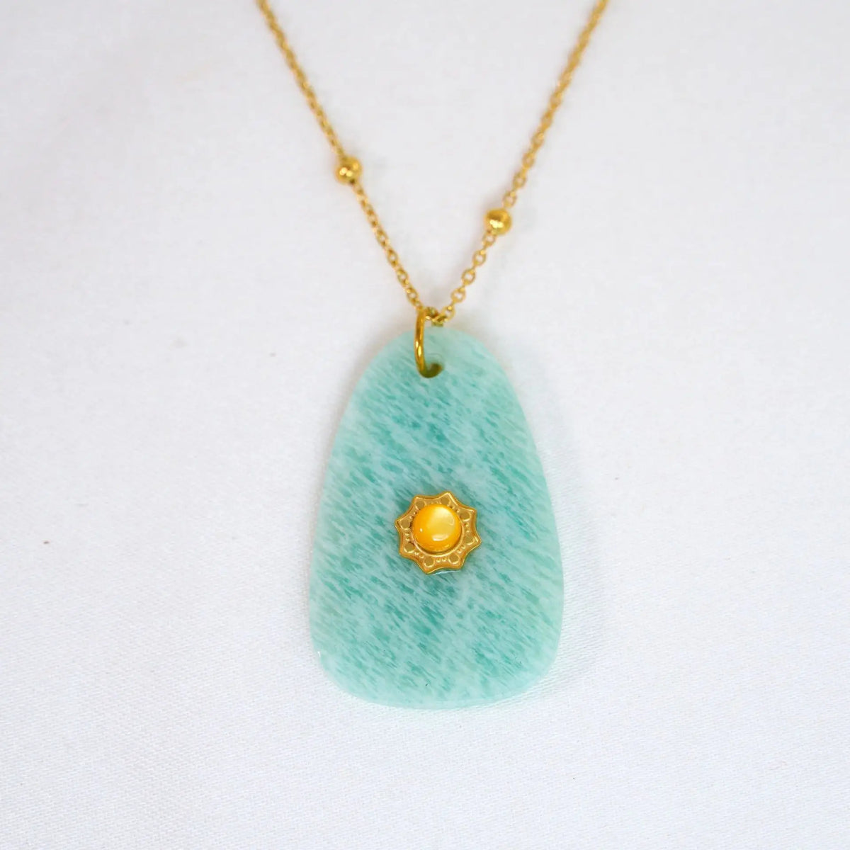 Breloque pendentif rond acier inoxydable – modèle 11