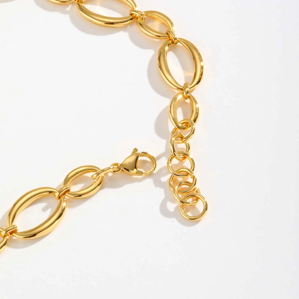Collier ras-du-cou maillons épais – vue 3
