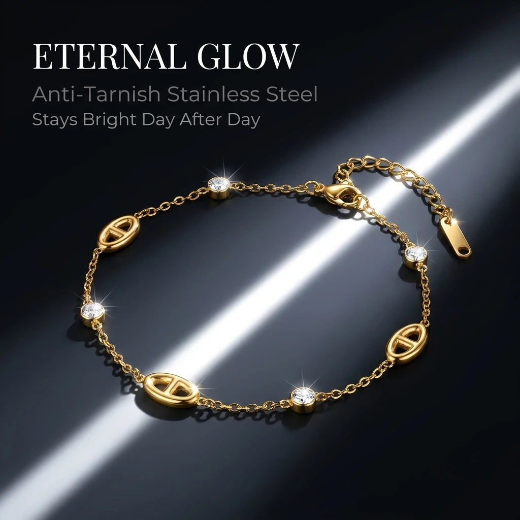 Bracelet minimaliste acier inoxydable - Harmonia Ibiza