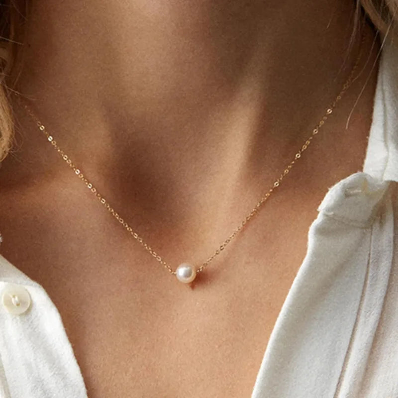 Collier pendentif goutte d'eau - Harmonia Ibiza