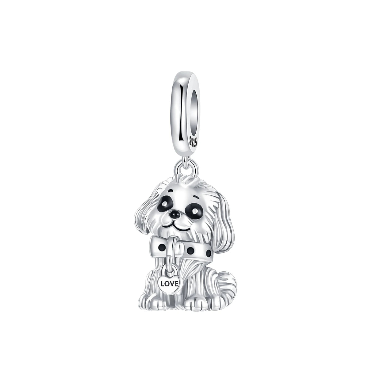 Charm Chien Love Argent Sterling 925 – modèle 1