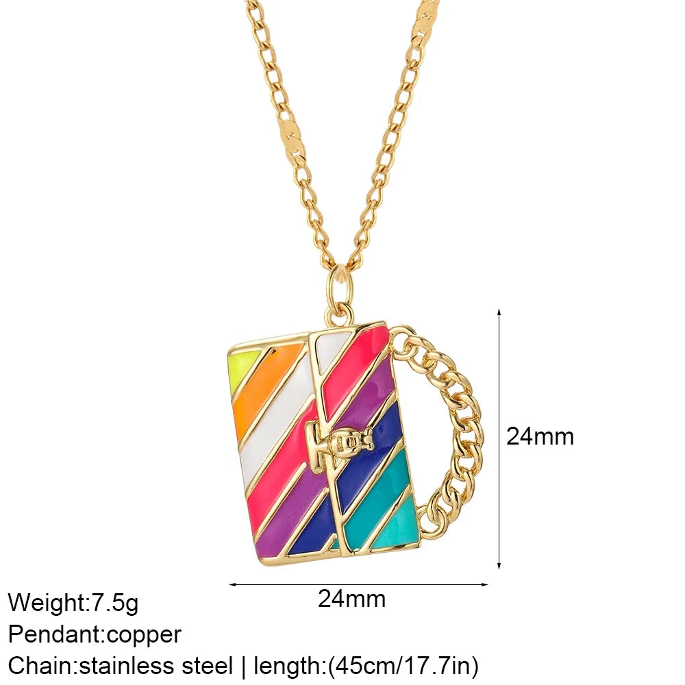 Collier pendentif cœur, étoile et mauvais œil – modèle 5