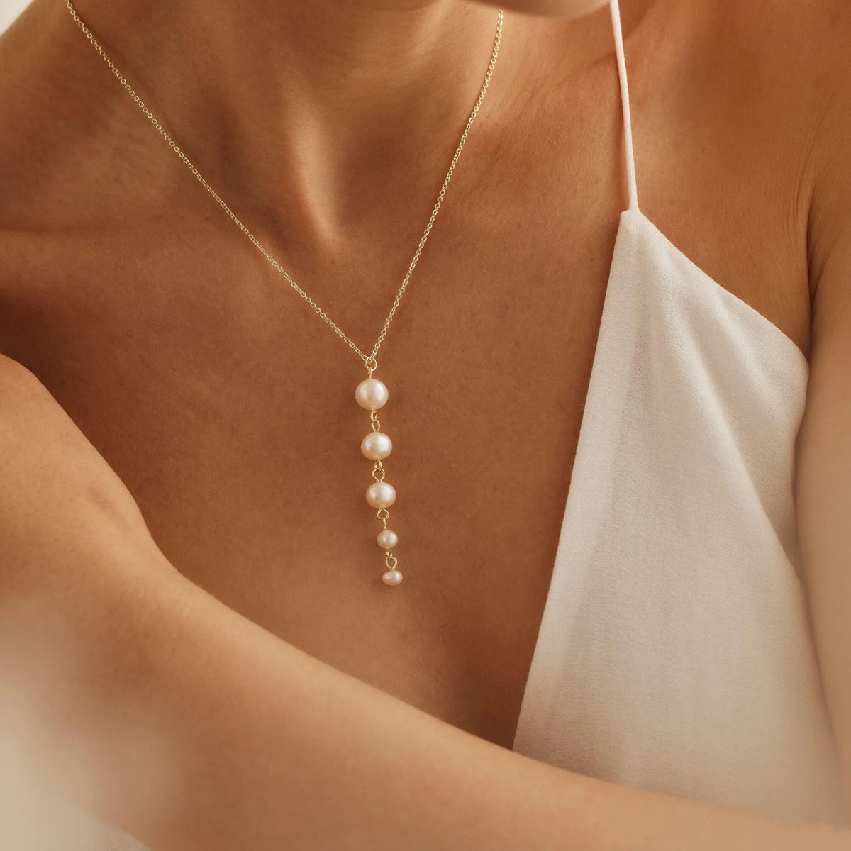 Collier pendentif goutte d'eau - Harmonia Ibiza