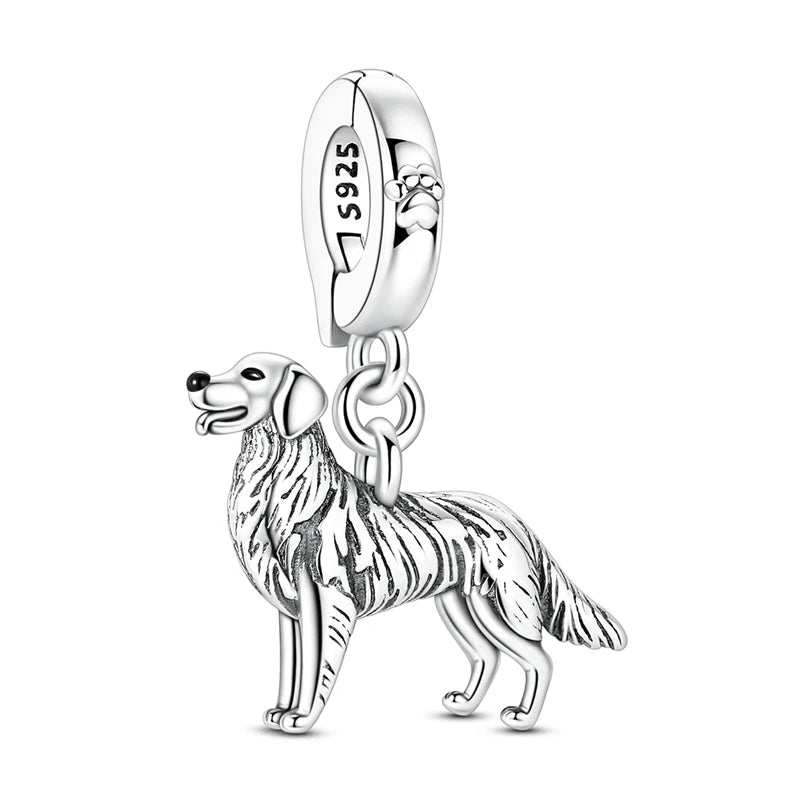 Charm chien Golden Retriever – modèle 1
