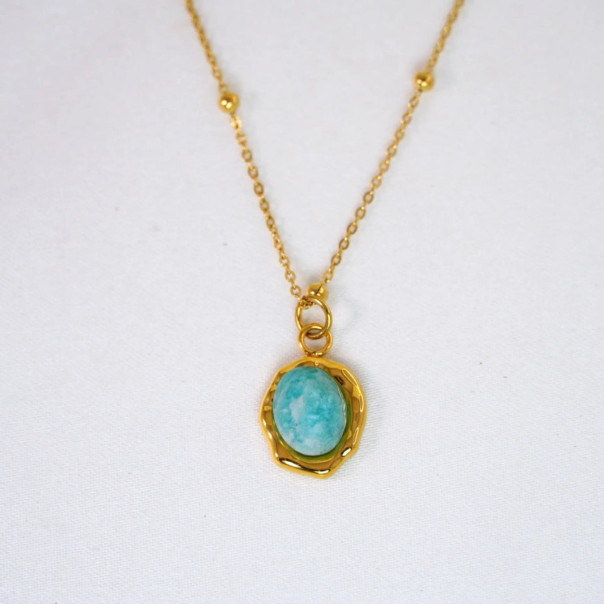 Breloque pendentif rond acier inoxydable – modèle 21
