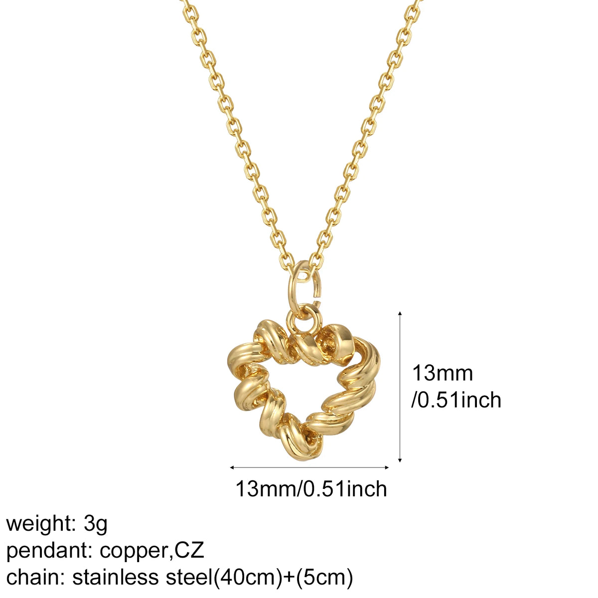 Collier long mauvais œil et cœur doré – modèle 24