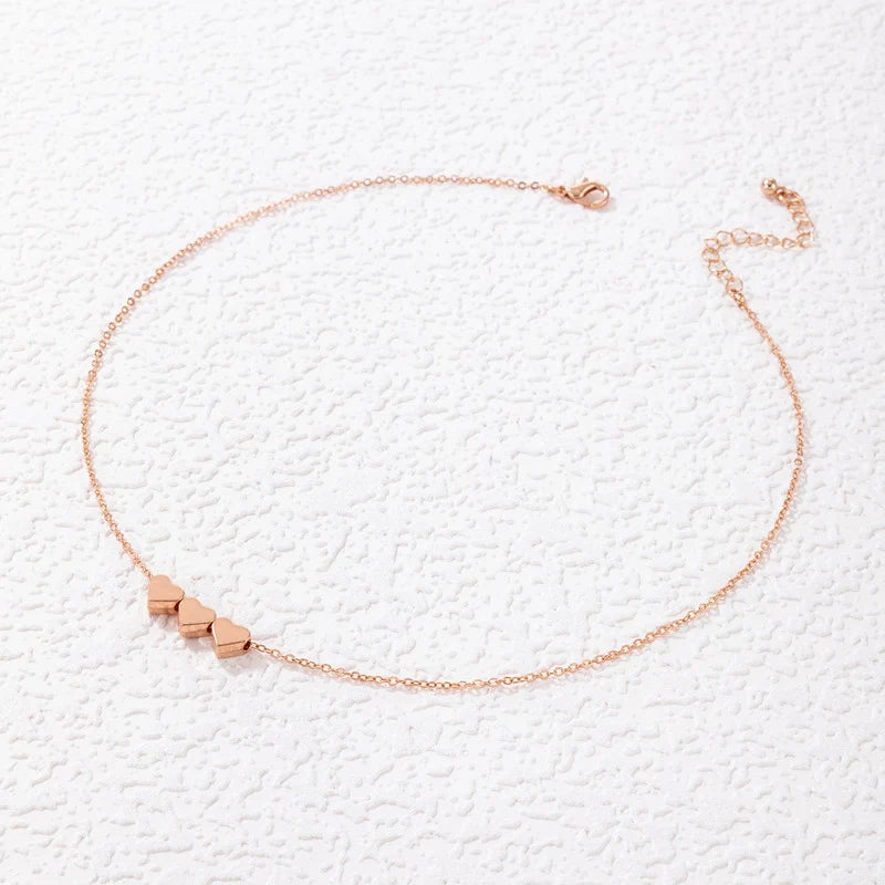 Collier pendentif cœur miniature - Harmonia Ibiza