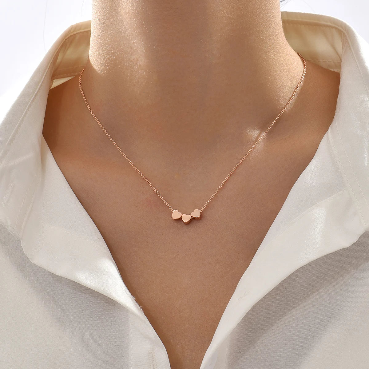 Collier pendentif cœur miniature - Harmonia Ibiza